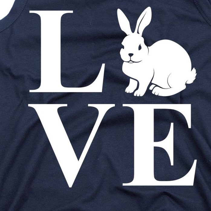 Love Easter Bunny Rabbit Tank Top