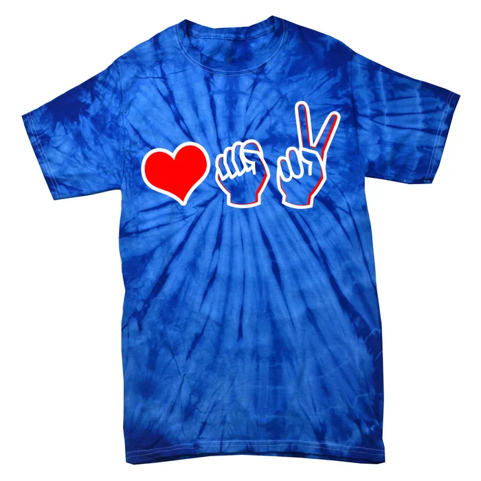 Love Fight Win Tie-Dye T-Shirt