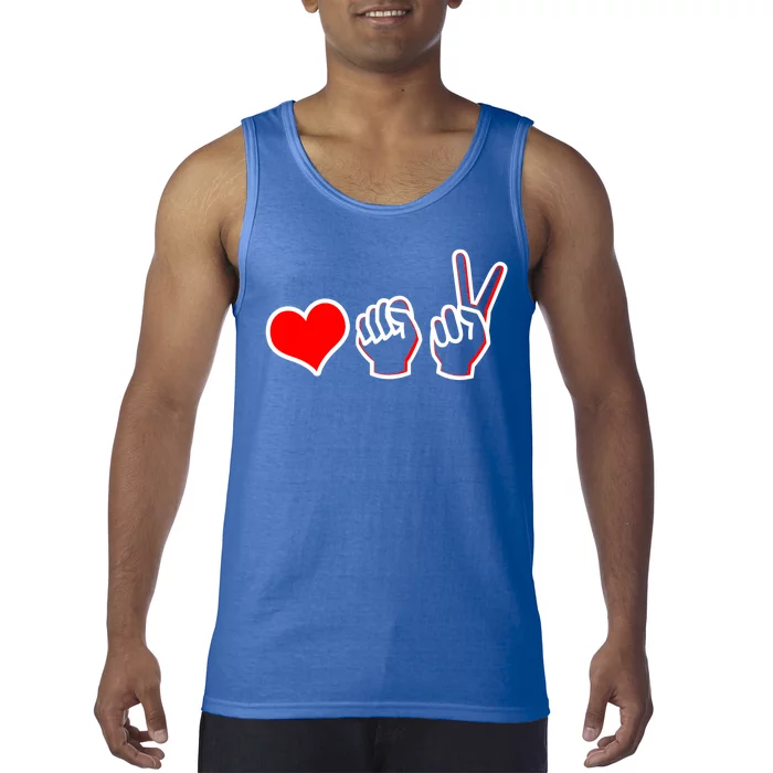 Love Fight Win Tank Top