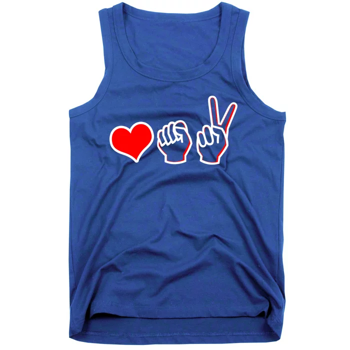 Love Fight Win Tank Top