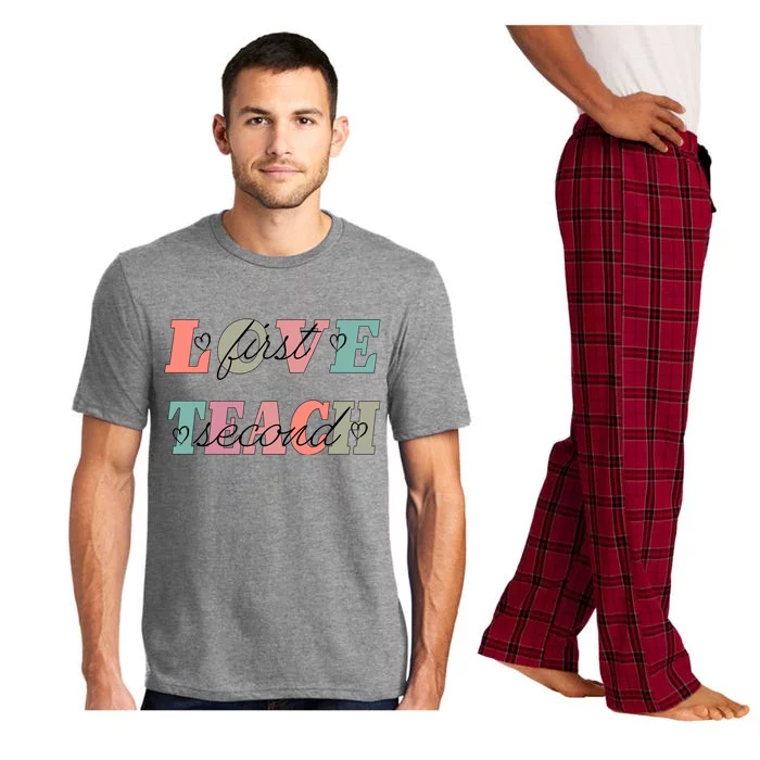 Love First Teach Second Pajama Set