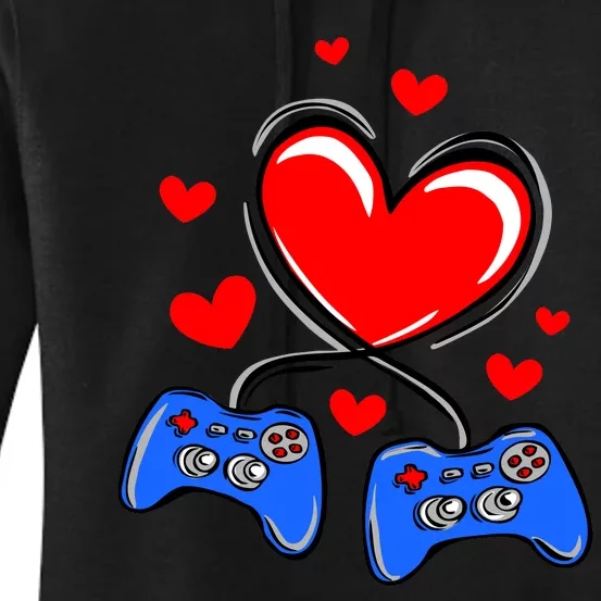 Love Gaming Video Games Funny Women's Pullover Hoodie