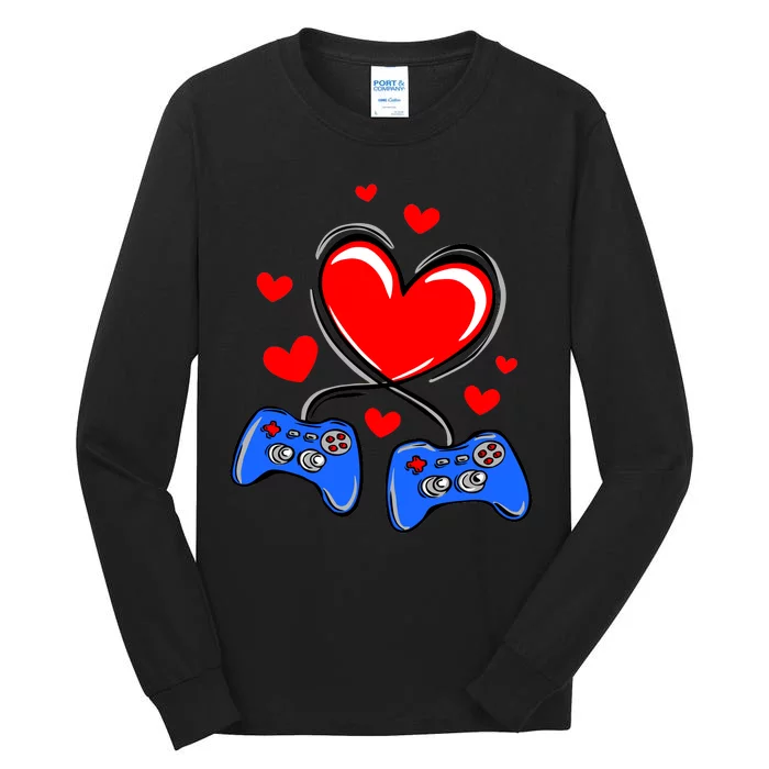 Love Gaming Video Games Funny Tall Long Sleeve T-Shirt