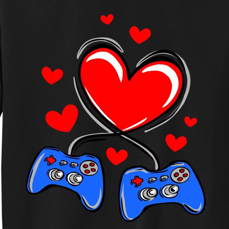 Love Gaming Video Games Funny Tall Sweatshirt