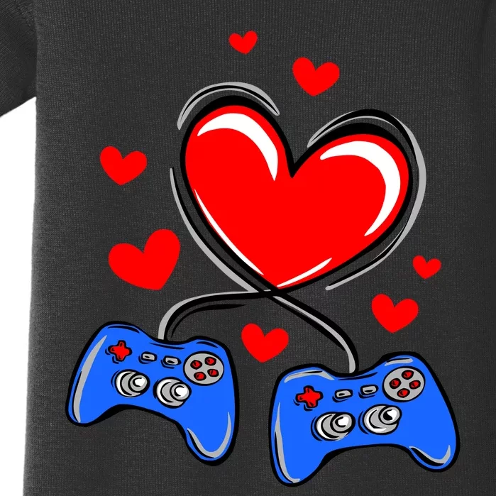 Love Gaming Video Games Funny Baby Bodysuit