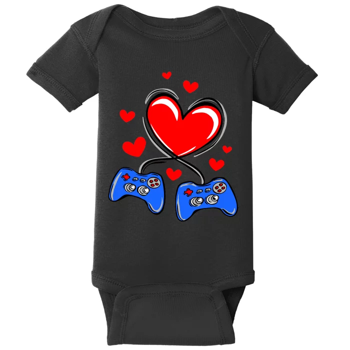 Love Gaming Video Games Funny Baby Bodysuit