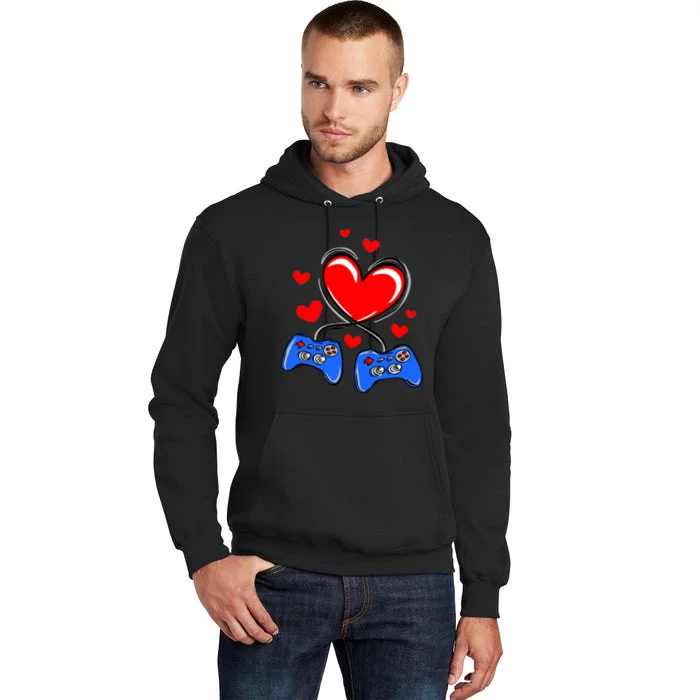 Love Gaming Video Games Funny Tall Hoodie