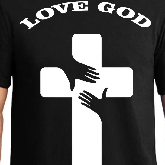 Love God Cross Pajama Set