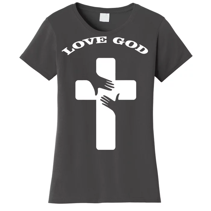 Love God Cross Women's T-Shirt