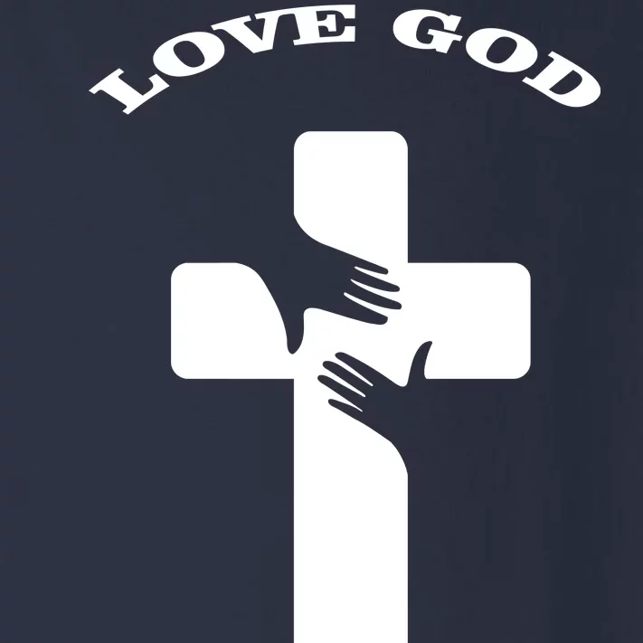 Love God Cross Toddler Long Sleeve Shirt