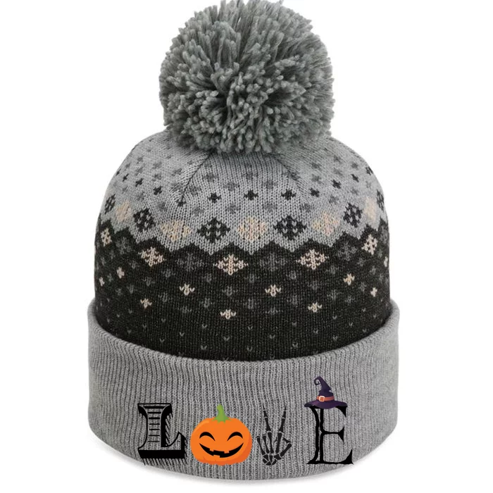 Love Halloween The Baniff Cuffed Pom Beanie