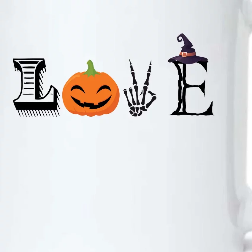 Love Halloween Black Color Changing Mug