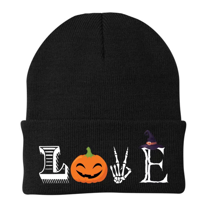 Love Halloween Knit Cap Winter Beanie