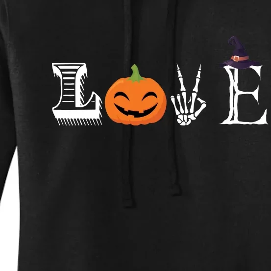 Love Halloween Women's Pullover Hoodie