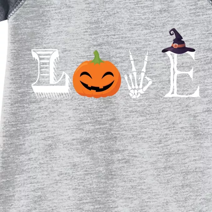 Love Halloween Infant Baby Jersey Bodysuit