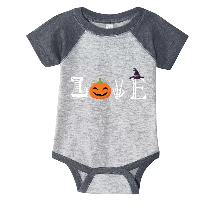 Love Halloween Infant Baby Jersey Bodysuit