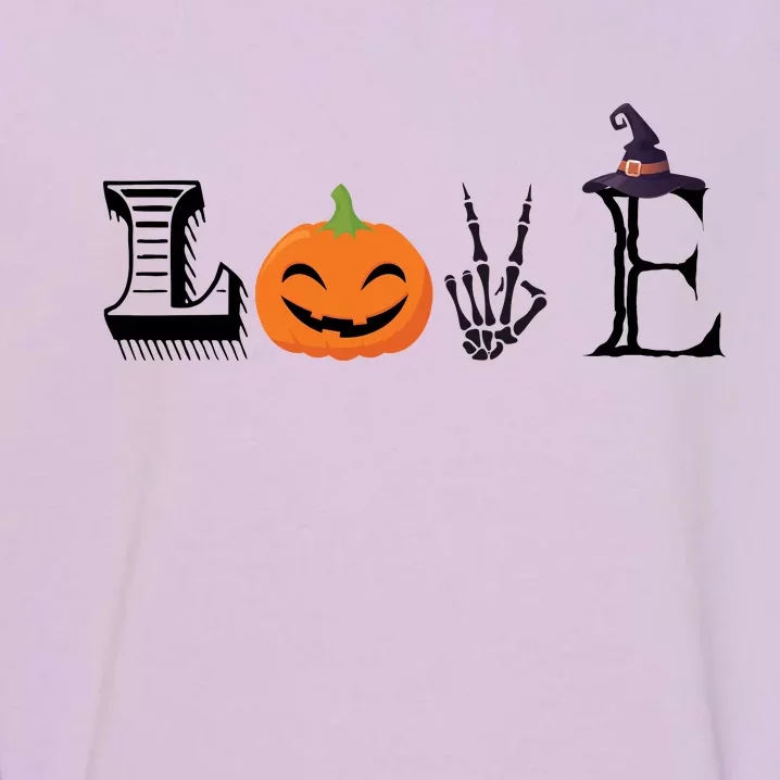 Love Halloween Garment-Dyed Sweatshirt