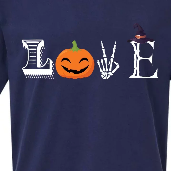 Love Halloween Sueded Cloud Jersey T-Shirt