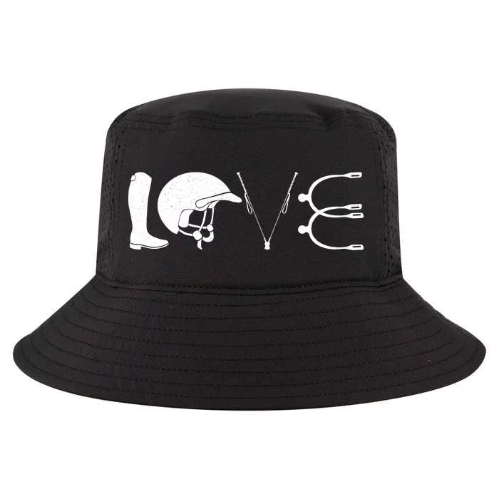 Love Horseback Riding Horse Fan Cool Comfort Performance Bucket Hat