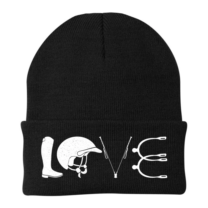 Love Horseback Riding Horse Fan Knit Cap Winter Beanie