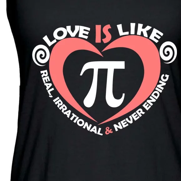 Love Is Like  PI Ladies Essential Flowy Tank