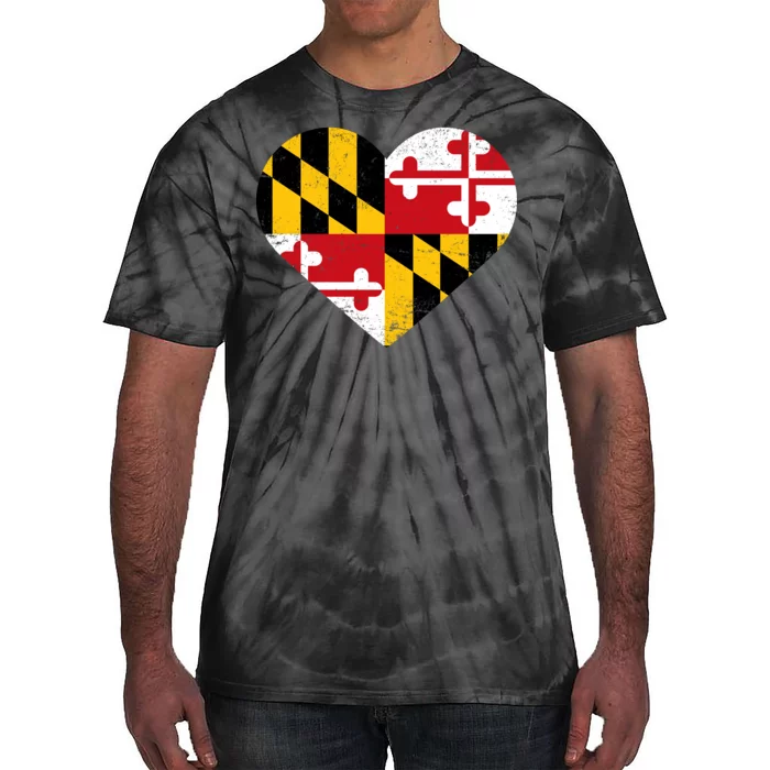 Love Maryland Tie-Dye T-Shirt