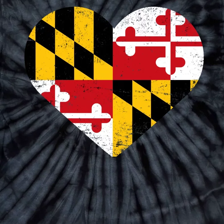 Love Maryland Tie-Dye T-Shirt