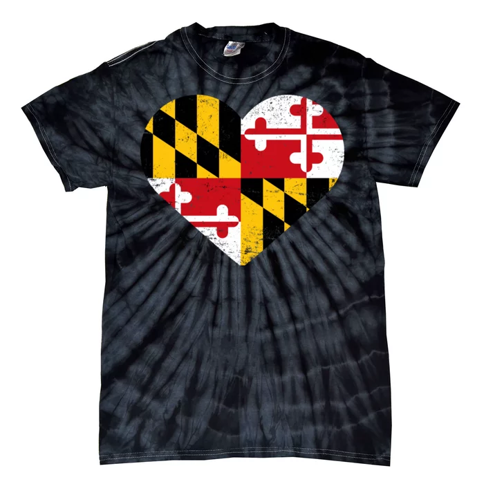 Love Maryland Tie-Dye T-Shirt