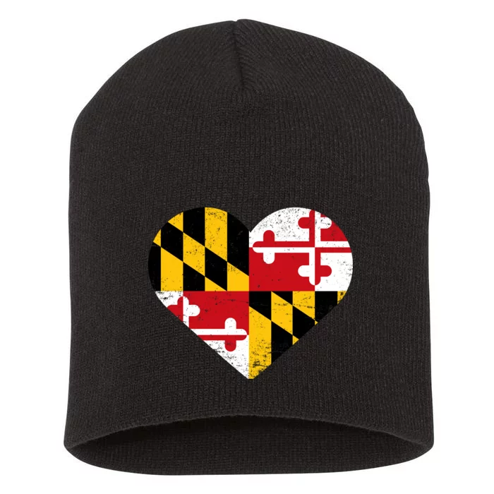 Love Maryland Short Acrylic Beanie