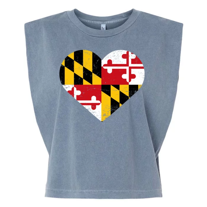 Love Maryland Garment-Dyed Women's Muscle Tee