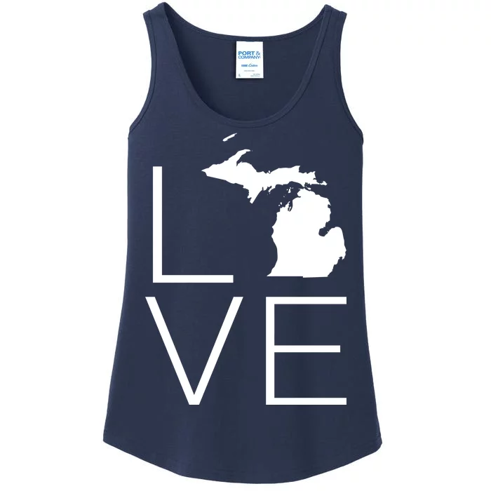 Love Michigan Ladies Essential Tank