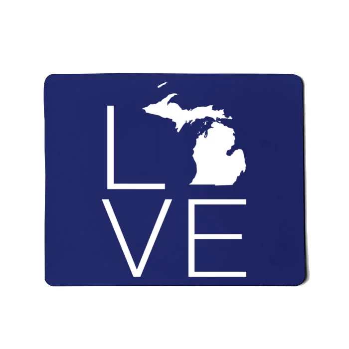 Love Michigan Mousepad