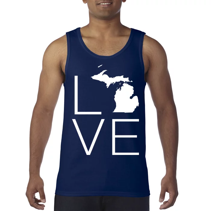 Love Michigan Tank Top