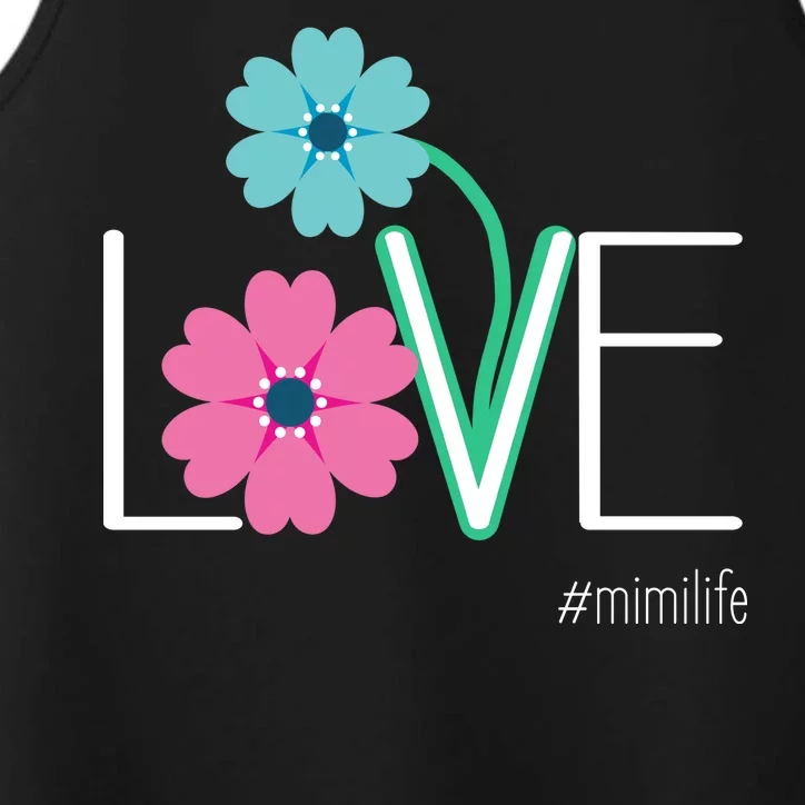 Love Mimi Flower MimiLife Performance Tank