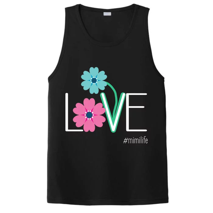 Love Mimi Flower MimiLife Performance Tank