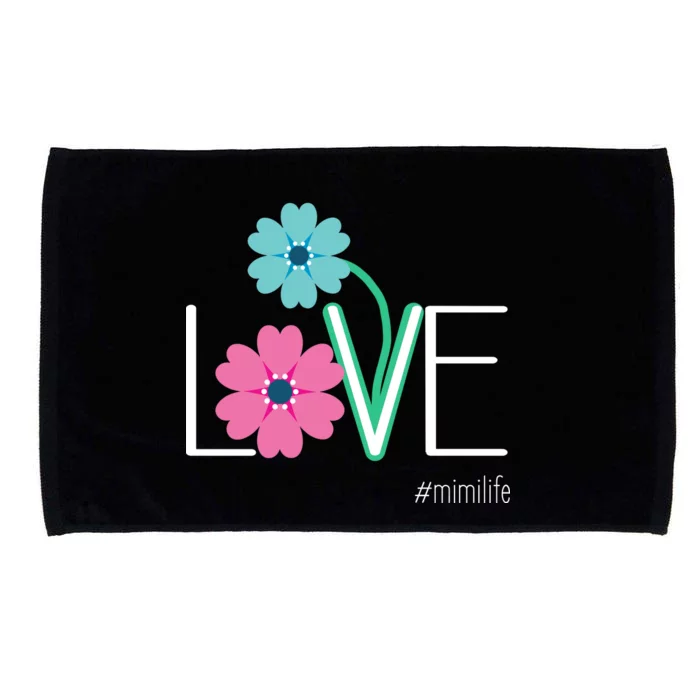 Love Mimi Flower MimiLife Microfiber Hand Towel