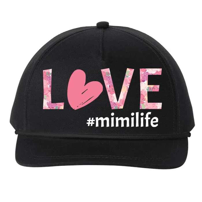 Love Mimilife Snapback Five-Panel Rope Hat