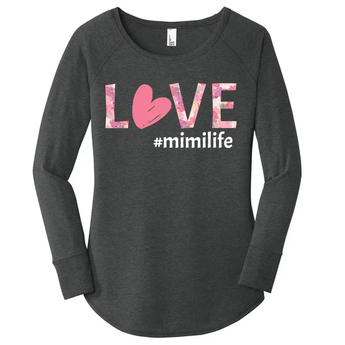 Love Mimilife Women's Perfect Tri Tunic Long Sleeve Shirt