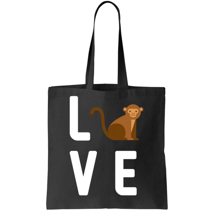 Love Monkeys Tote Bag