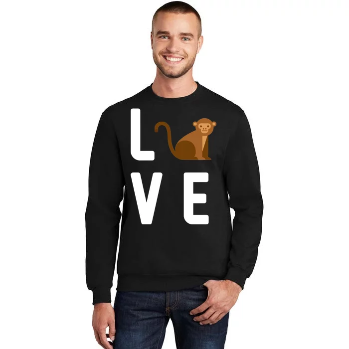 Love Monkeys Tall Sweatshirt