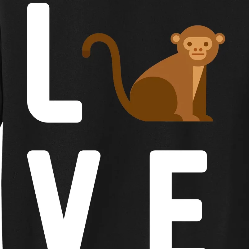 Love Monkeys Tall Sweatshirt