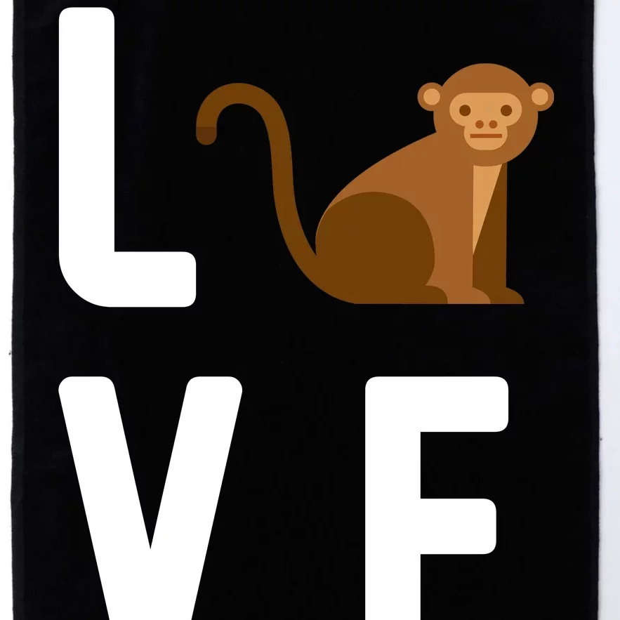 Love Monkeys Platinum Collection Golf Towel