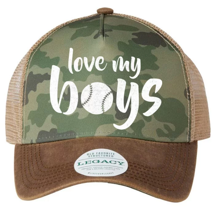 Love My Boys Baseball Mom Legacy Tie Dye Trucker Hat