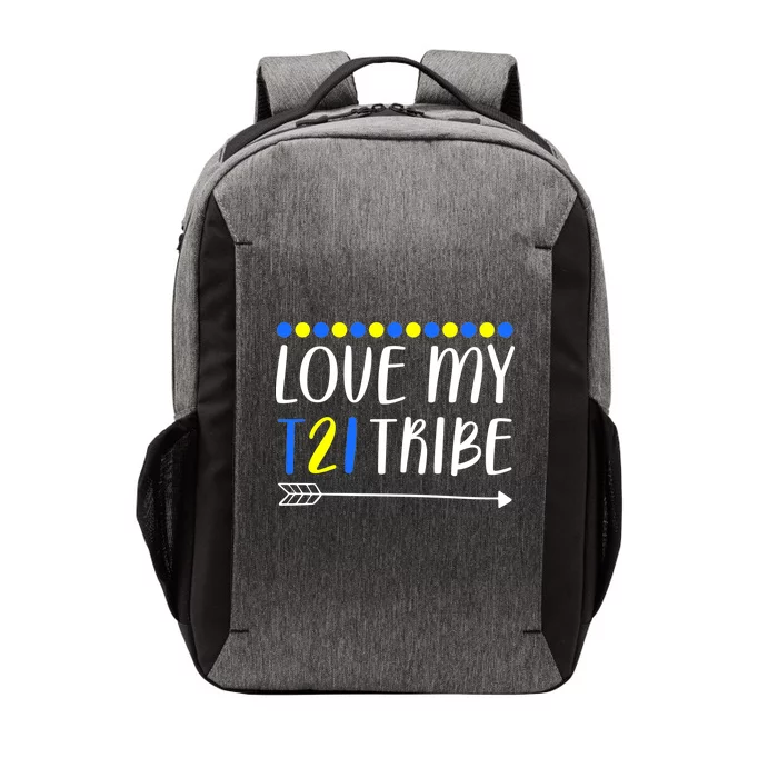 Love My T21 Tribe Down Syndrome Arrow Vector Backpack