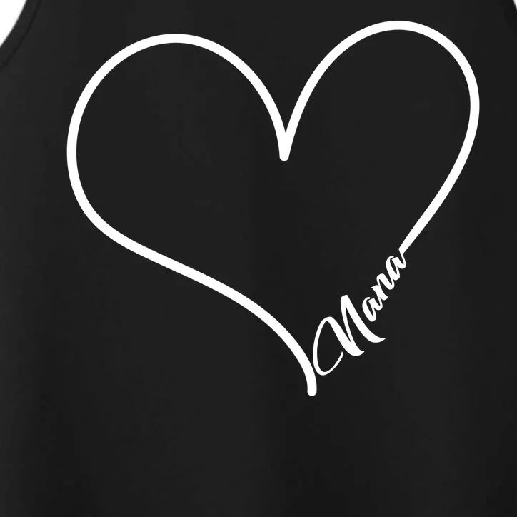 Love Nana Heart Performance Tank