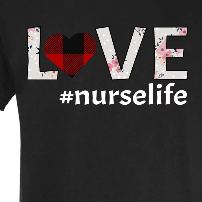 Love Nurse life Garment-Dyed Heavyweight T-Shirt