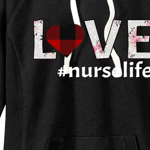 Love Nurse life Women's Fleece Hoodie