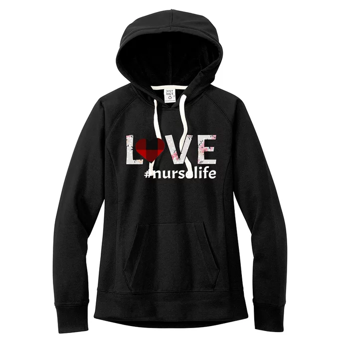 Love Nurse life Women's Fleece Hoodie