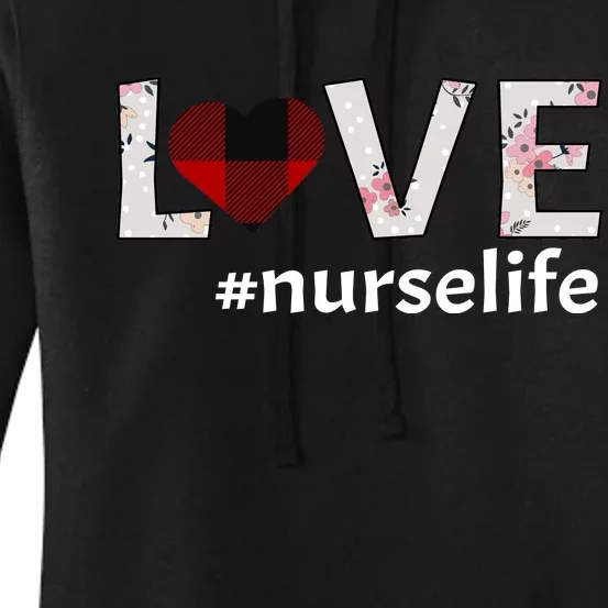 Love Nurse life Women's Pullover Hoodie