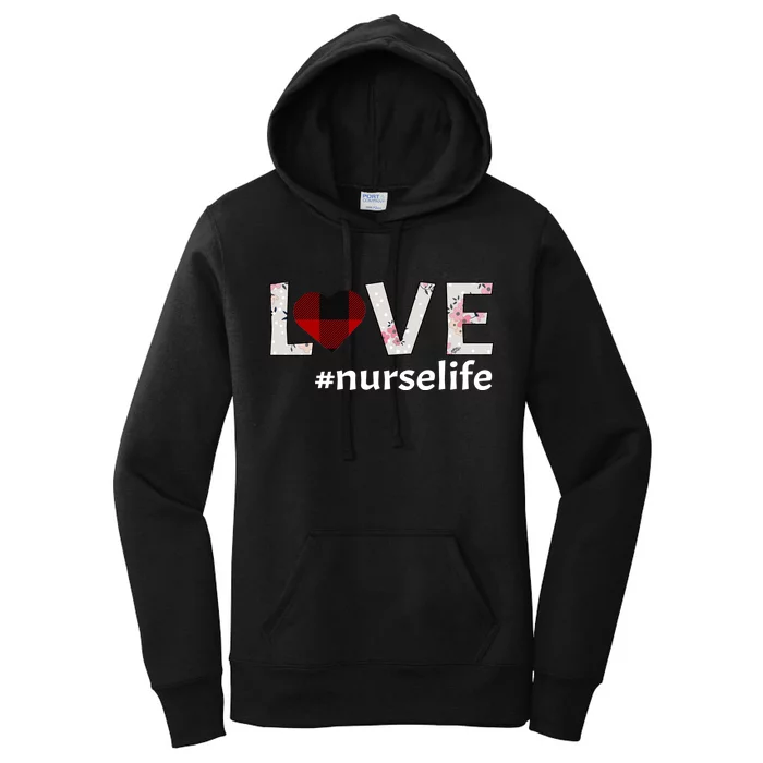 Love Nurse life Women's Pullover Hoodie